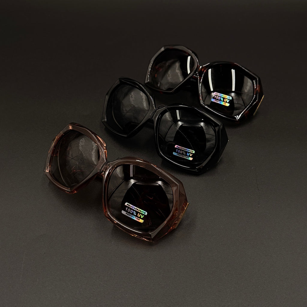 Sabrina oversized square sunglasses in all colorways