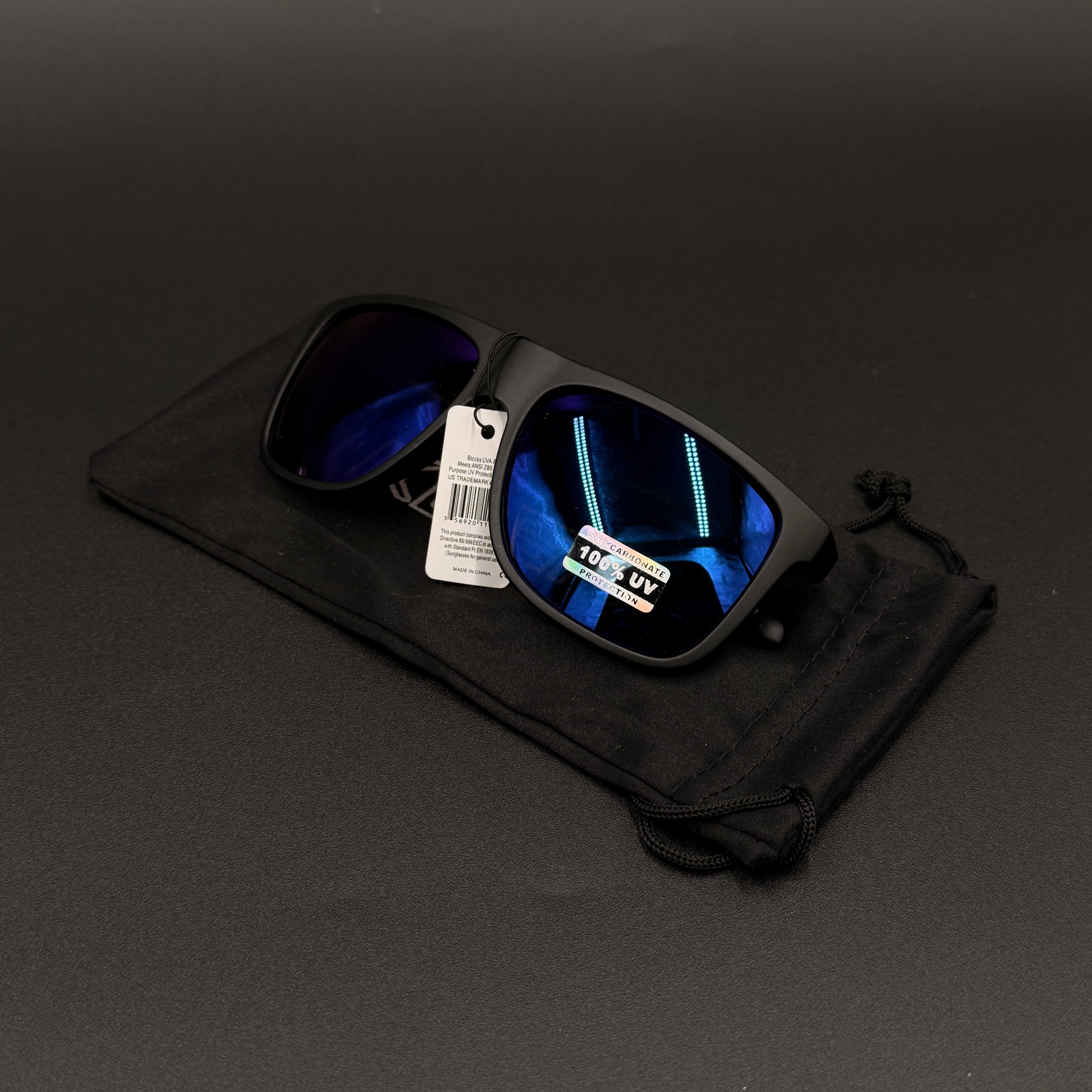 Blue/Purple/Matte Black Sunglasses (Vault)