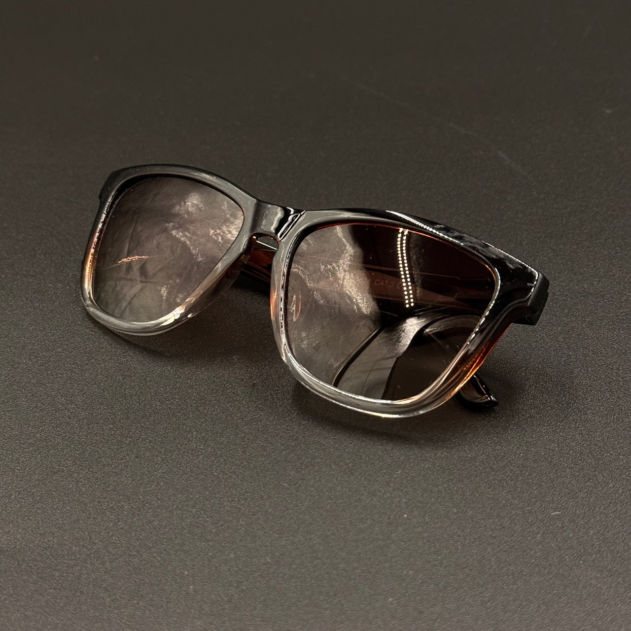 Vienne Brown Frame Brown Smoky Lens sunglasses